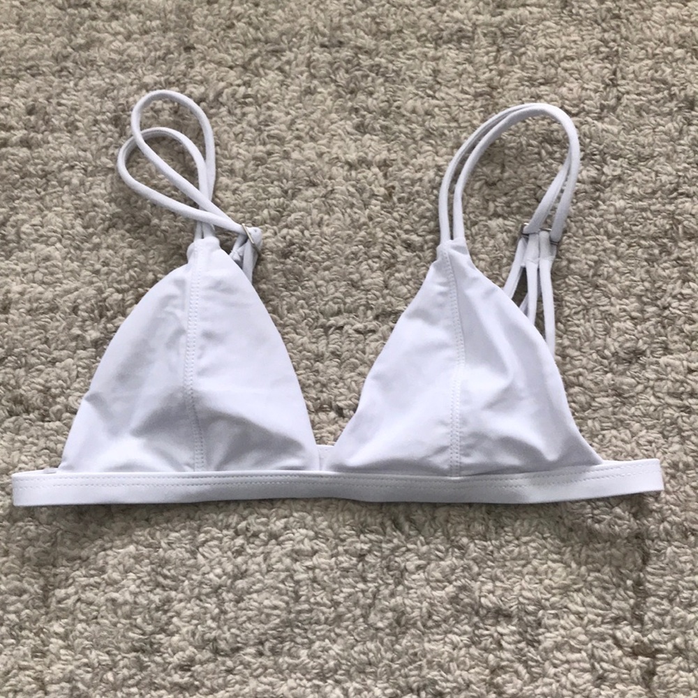 White Bikini Top
